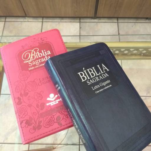 Comprar o produto de Bíblia Letra Grande em Bíblias pela empresa Livraria Evangélica Boas Novas em Araçatuba, SP por Solutudo