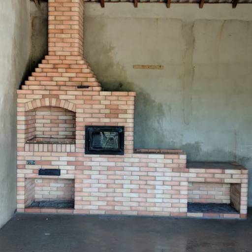 Churrasqueira 3 em 1 em Atibaia, SP por Estoril Casa & Construção - Churrasqueiras