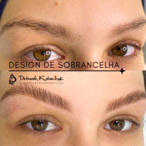 Design de sobrancelha e alinhamento dos fios por Dermokob - Procedimentos e Produtos para Micropigmentação