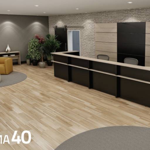 Móveis para escritório Pr1ma40 por BauruFlex Ambiente Corporativo