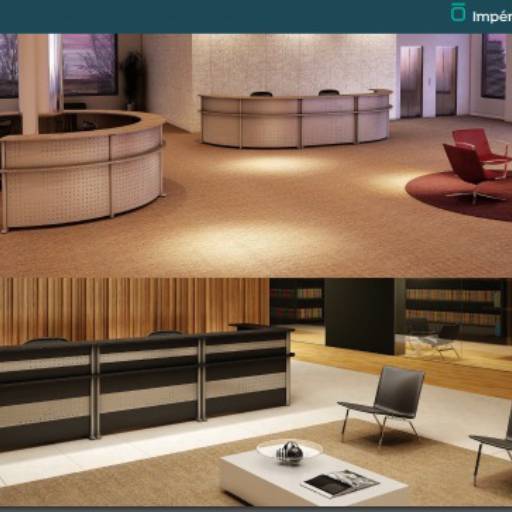 Moveis para decoração Impéria Premium por BauruFlex Ambiente Corporativo