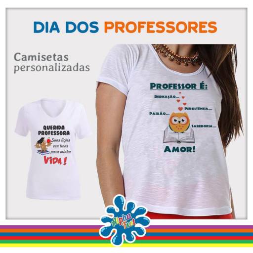 Comprar o produto de Camiseta Personalizada em Camisetas pela empresa Alpha Fest Festas e Eventos em Itatiba, SP por Solutudo