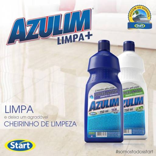 Azulim Limpa Porcelanatos E Granitos Lavanda 750ml Start