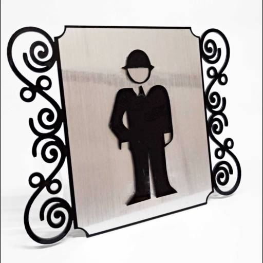 Placa em acrílico por Allsigns Sinalização e Comunicação Visual