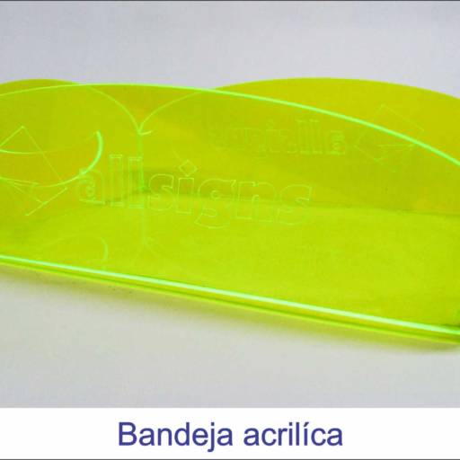 Bandeja acrílica por Allsigns Sinalização e Comunicação Visual