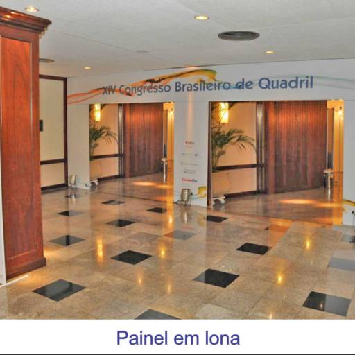 Painel em lona