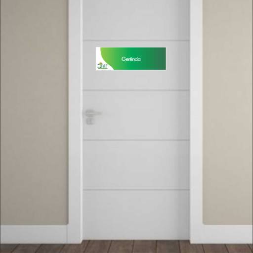 Placa em PVC adesivado  por Allsigns Sinalização e Comunicação Visual