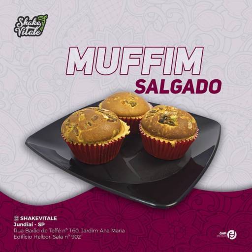 Comprar o produto de Muffin salgado em Alimentos pela empresa Shake Vitale em Jundiaí, SP por Solutudo