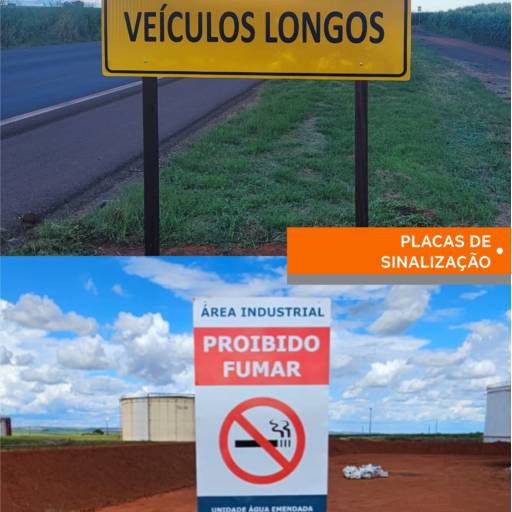 Placas de Sinalização 