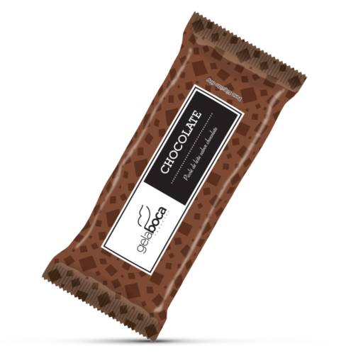 Picolé de chocolate