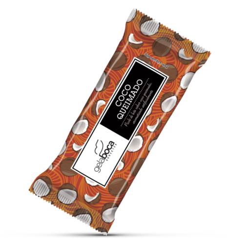 Picolé de Coco Queimado