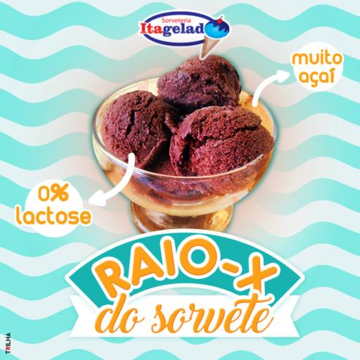 Sorvete de Açaí - Zero Lactose por Sorveteria Itagelado