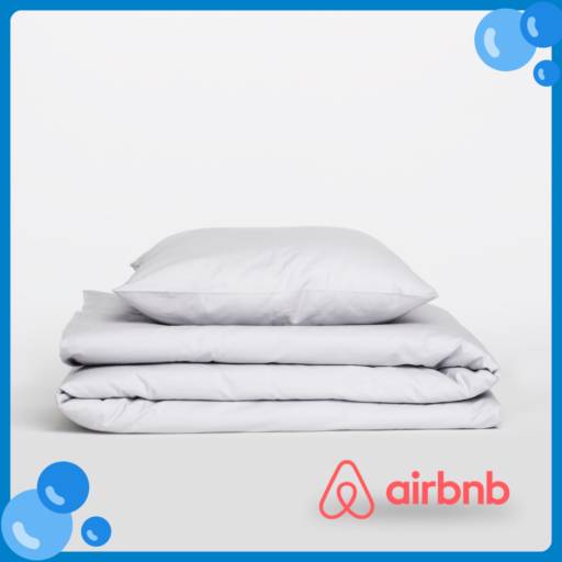 Lavagem de roupa de cama do Airbnb - Kg