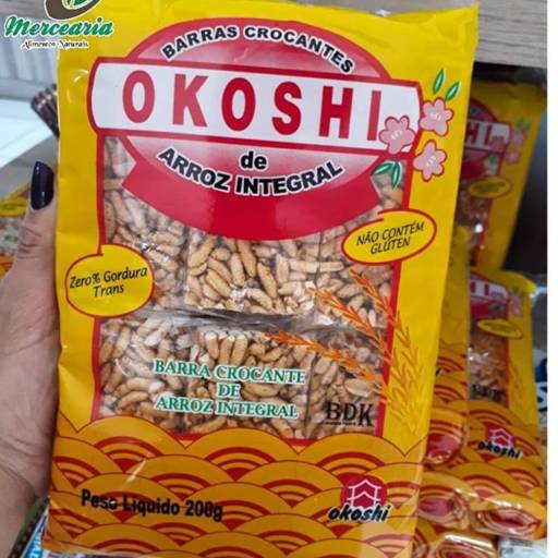 Barrinhas de Arroz Integral por Mercearia Alimentos Naturais