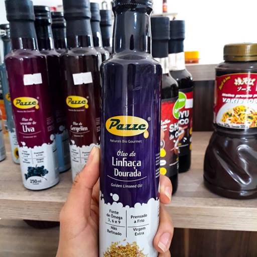 Óleo de Linhaça Dourada por Mercearia Alimentos Naturais