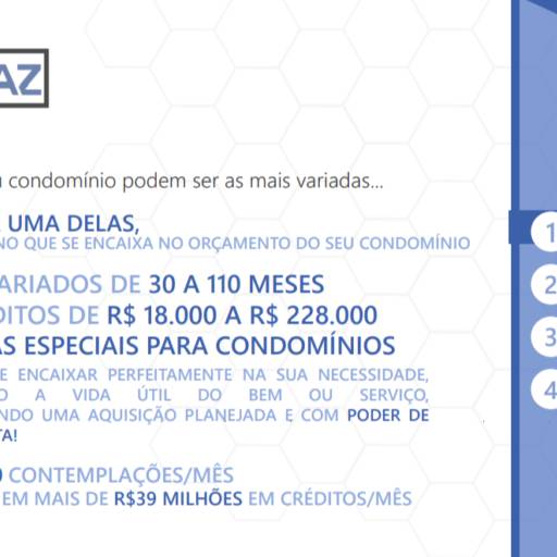 Consórcio p/ Condomínio - Condofaz em Aracaju, SE por Lyscar Administradora de Consórcios