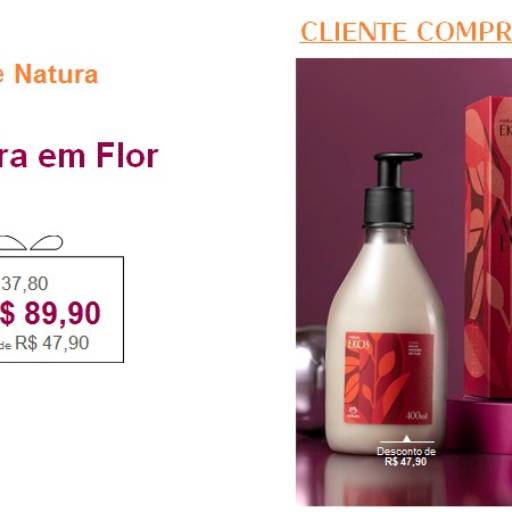 Natura  por Márcia Líder de Negócios e Consultora Natura