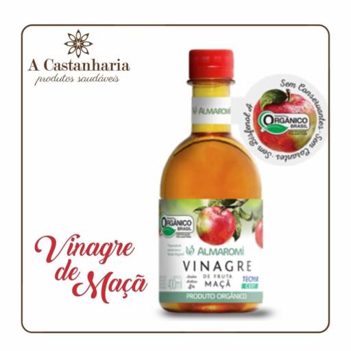 Comprar o produto de Vinagre de Maçã em Alimentação Saudável pela empresa A Castanharia em Marília, SP por Solutudo