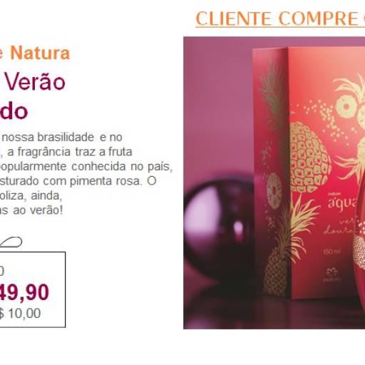 Natura  por Márcia Líder de Negócios e Consultora Natura