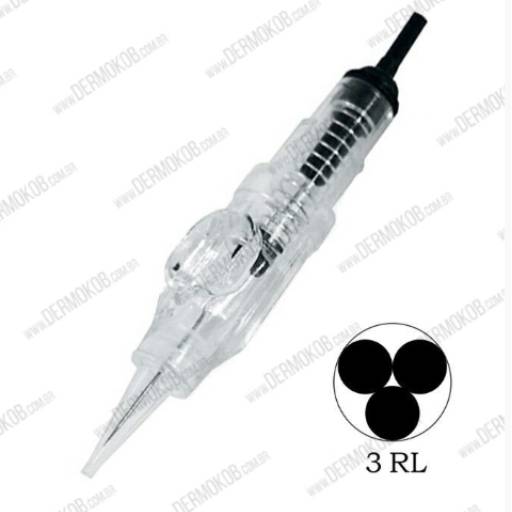 Agulha Easy Click 3 Circular em Foz do Iguaçu, PR por Dermokob - Procedimentos e Produtos para Micropigmentação
