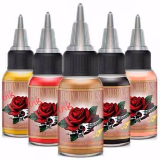 Pigmento Iron Works Castanho Intermediário N. 06 em Foz do Iguaçu, PR por Dermokob - Tudo para Micropigmentação