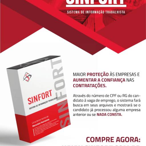 Ferramenta de Recursos Humanos em Jundiaí, SP por Sinfort Informações Trabalhistas