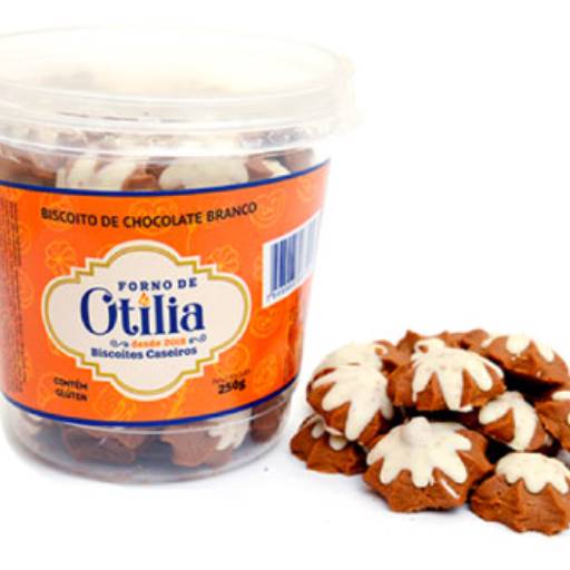 Biscoito Caseiro - Chocolate Branco