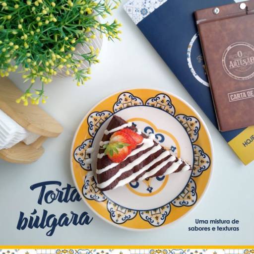 Torta Búlgara por O Artesão – Gelateria Creativa