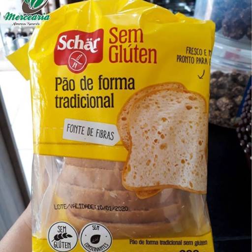Pão de Forma Tradicional por Mercearia Alimentos Naturais