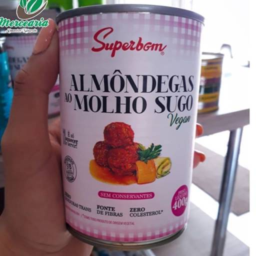 Almôndegas ao Molho Sugo por Mercearia Alimentos Naturais