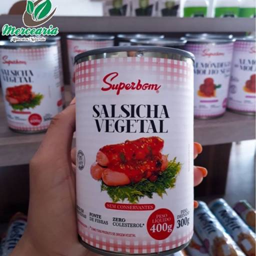 Salsicha Vegetal  por Mercearia Alimentos Naturais