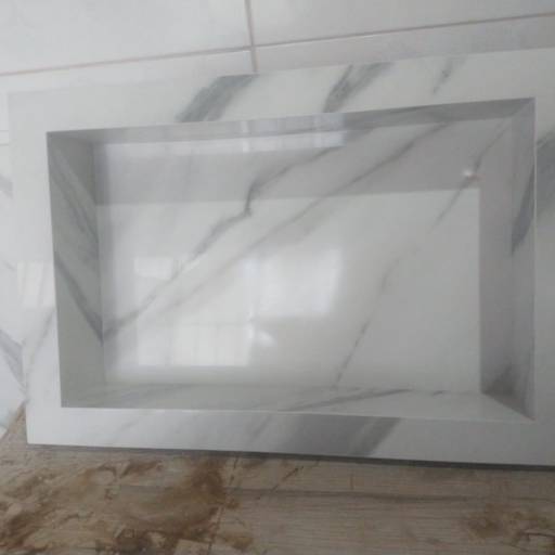 Bancadas e Nichos em Porcelanato: Estilo e Funcionalidade em Adamantina por Casa do Porcelanato FB