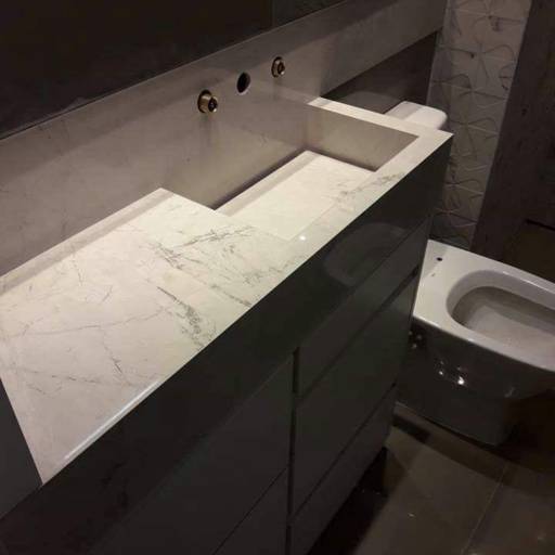 Bancadas e Nichos em Porcelanato: Estilo e Funcionalidade em Adamantina por Casa do Porcelanato FB