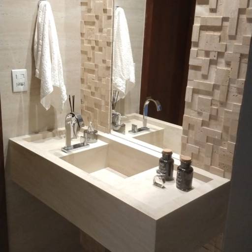 Bancadas e Nichos em Porcelanato: Estilo e Funcionalidade em Adamantina por Casa do Porcelanato FB