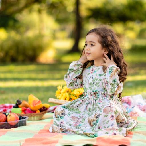 VESTIDO VALENTINA FLORA em Aracaju, SE por Doce Mundo
