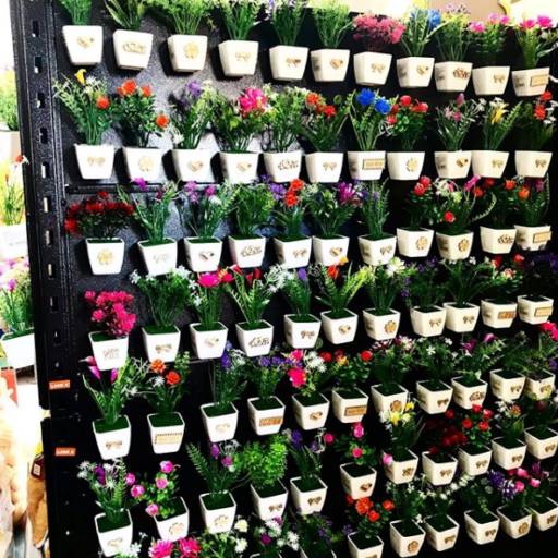 Imãs de geladeiras em formato de flores por Lojas Jessé