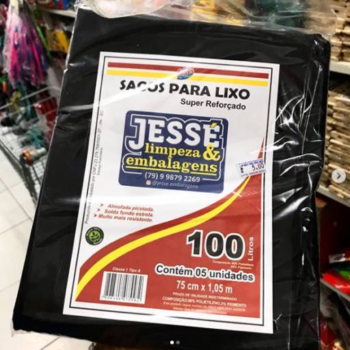 Comprar o produto de Sacos de LIxo em Alimentos e Bebidas pela empresa Lojas Jessé em Aracaju, SE por Solutudo