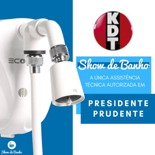 Comprar o produto de Ducha ECO  em Eletrodomésticos pela empresa Show de Banho autorizada KDT e Lorenzetti  em Presidente Prudente, SP por Solutudo