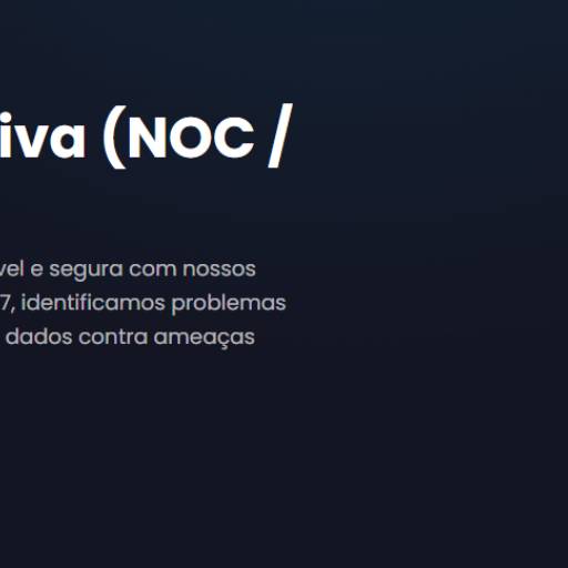 Monitoração Ativa (NOC / SOC) em Pardinho