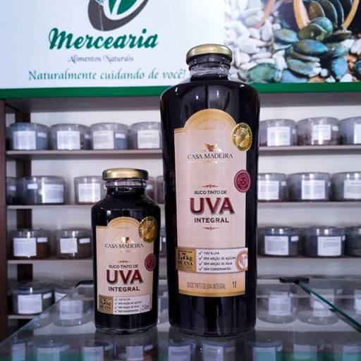 Suco de Uva Integral  por Mercearia Alimentos Naturais