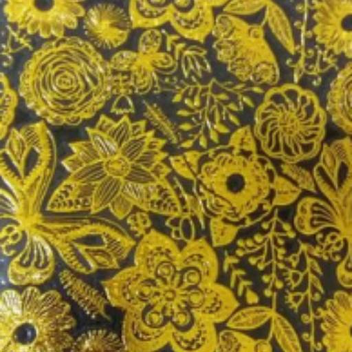 Películas Dourada Alto Relevo por 3DMAQ - Produtos para Unhas