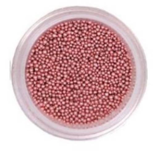 Comprar o produto de Caviar de Metal Rose 1mm 10gr em Decoração de Unhas pela empresa 3DMAQ - Produtos para Unhas em São Manuel, SP por Solutudo