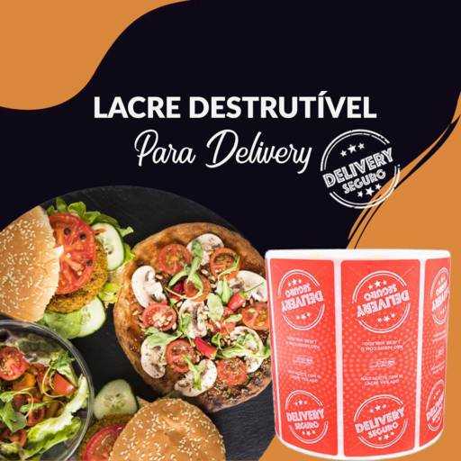 Lacre Para Delivery por Embalagem Fácil Festas - Várzea Paulista