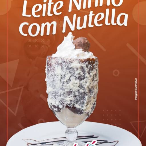 Taça de Leite Ninho com Nutella por Mezcladón Sorvetes e Açaí - Loja 01