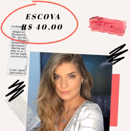 Comprar o produto de Promoção Escova em Cabelos pela empresa Nogueira’s Hair em Botucatu, SP por Solutudo