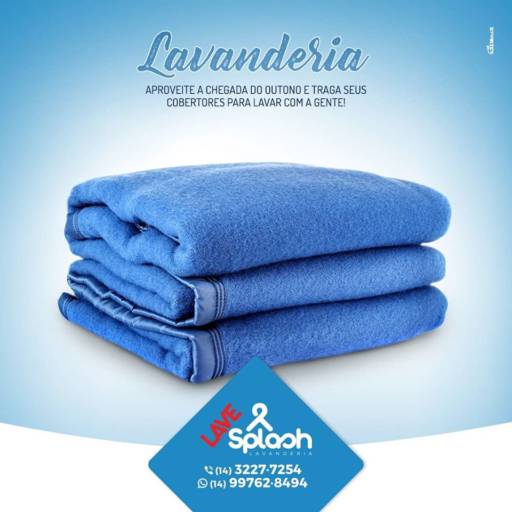 Lavagem de Cobertores em Bauru por Splash Lavanderia