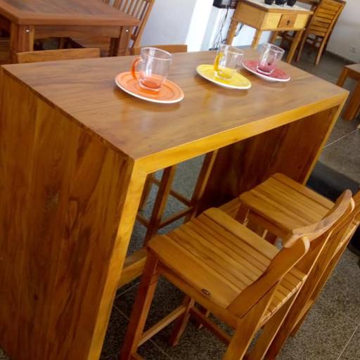 Balcão Gourmet  por Peroba A Beleza do Rústico