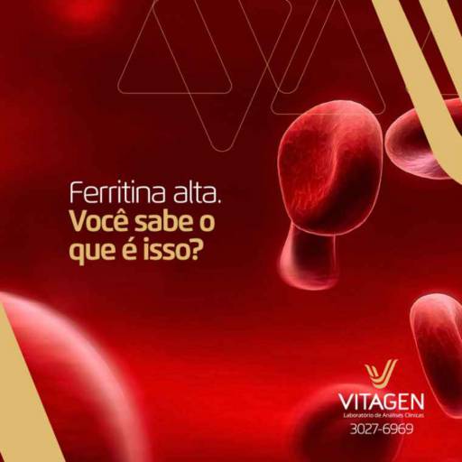 Exame de Ferritina por Laboratório Vitagen Matriz