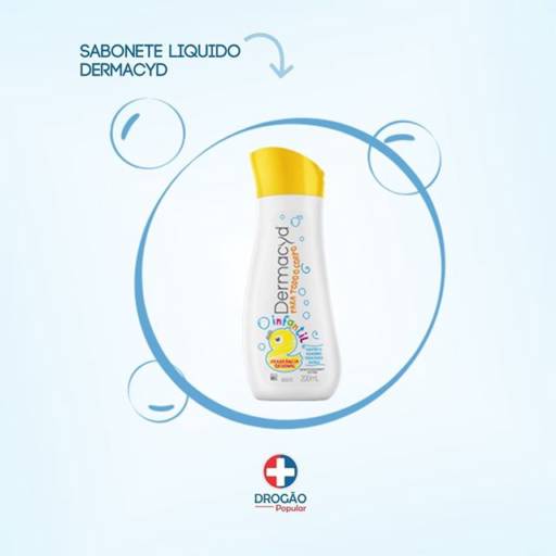 Comprar o produto de Sabonete Liquido Dermacyd em Bebês pela empresa Drogarias Bem Popular Brasil em Mineiros, GO por Solutudo