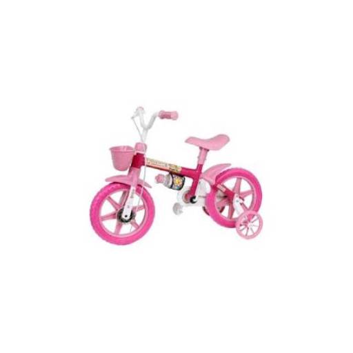 Bicicleta aro 12 - Flower Pink por Bicicletaria do Português 